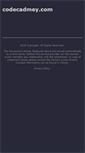 Mobile Screenshot of codecadmey.com